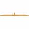 Ekena Millwork Eugene Rough Sawn Timber Gable Bracket, Western Red Cedar, 96"W x 16"H x 2"D x 4"F, 4/12 Pitch GBW096X16X0204EUG00RWR - alternate 2
